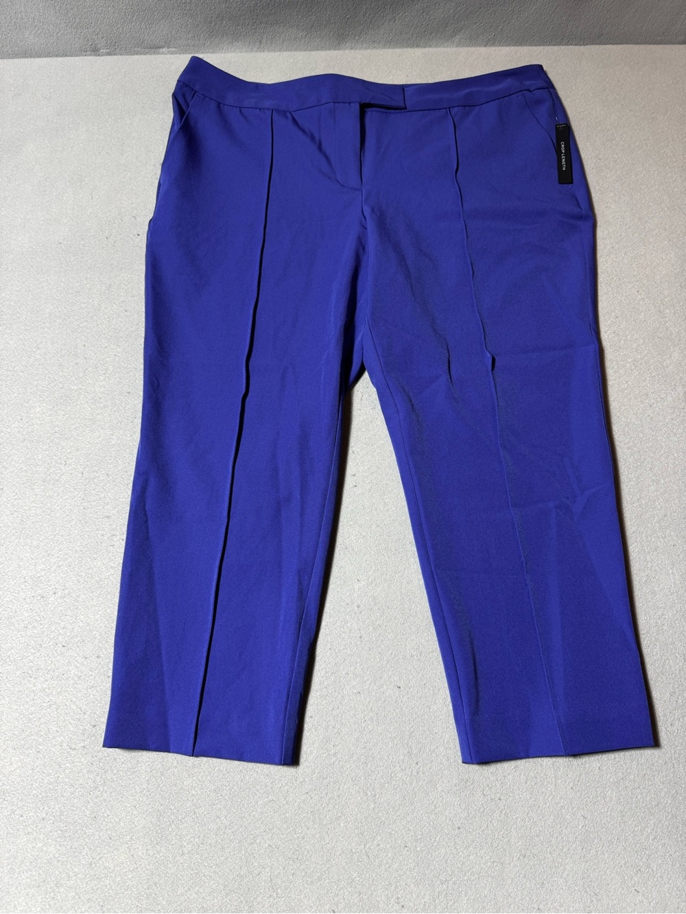 Worthington Tailored Royal Blue Women's Cropped Dress Pants Size 16